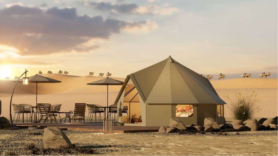 临沂露营酒店帐篷厂家